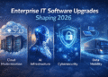 Enterprise IT Software Upgrades Shaping 2026: Cloud Modernization, AI Infrastructure, Cybersecurity and Data Mobility